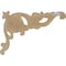 Ekena Millwork 6 1/8"W x 4 1/8"H x 5/8"P Seville Onlay, Left ONL04X06X01SE-L - alternate 3
